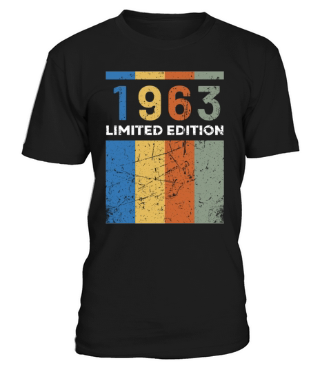 60 Years Vintage 1963 Retro 60th Birthday T-Shirt Unisex