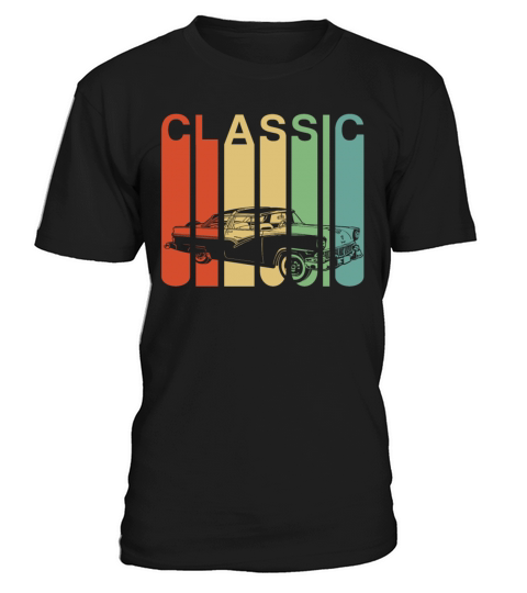 Classic Car American Automobile Vintage Car Gift T-Shirt Unisex