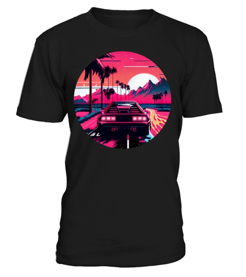 Retrowave Synthwave 80s Design T-Shirt Unisex