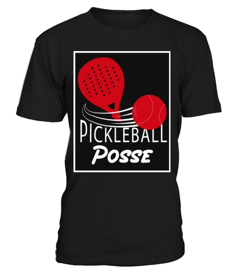 Vintage Pickleball Posse Funny Pickleball Quote T-Shirt Unisex
