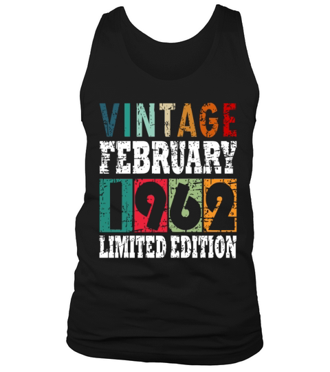 1962 February vintage Tank Top Unisex
