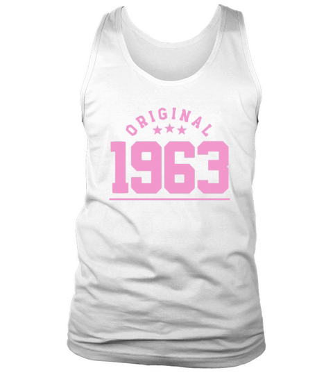 60 Years Vintage 1963 Retro 60th Birthday Tank Top Unisex