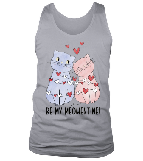 Be My Meowentine Happy San Valentines Day 2023 Va Tank Top Unisex