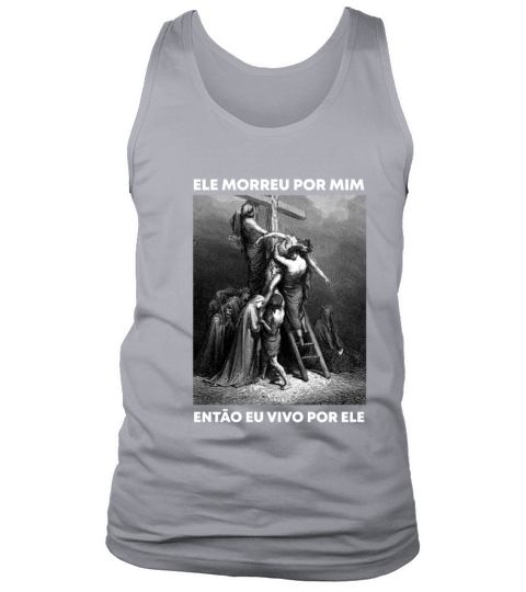 Christian Verse - Jesus Died For Me So I live for Tank Top Unisex