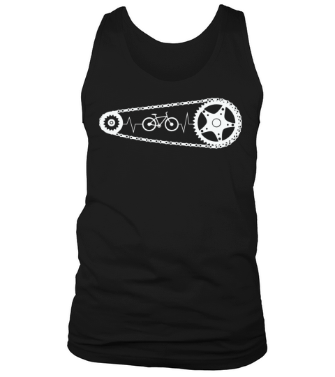 Cyclists Heartbeat Tank Top Unisex