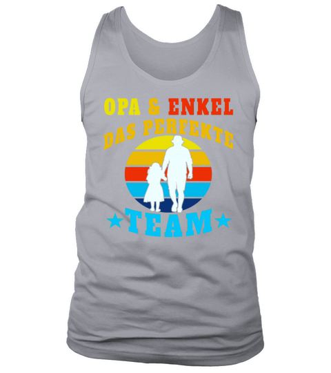 Grandson Grandpa Grandchild Vintage family Tank Top Unisex