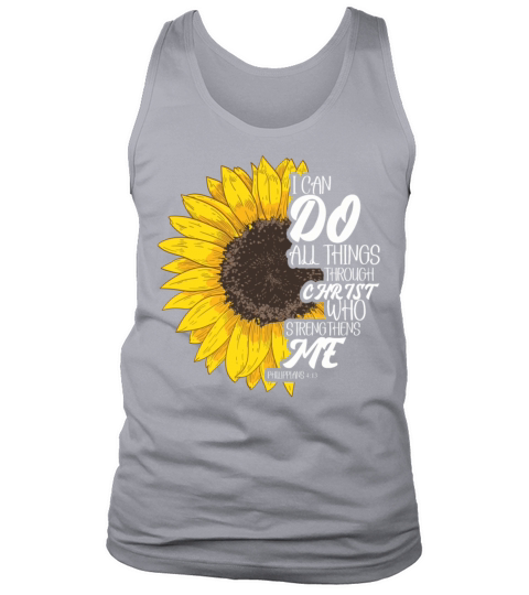 I Can Do All Things Through Christ Strengthens Tank Top Unisex