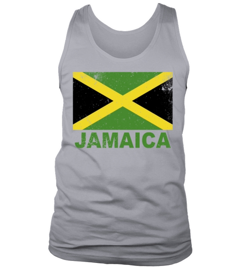 Jamaica Flag Vintage Jamaican Nationality Roots Tr Tank Top Unisex