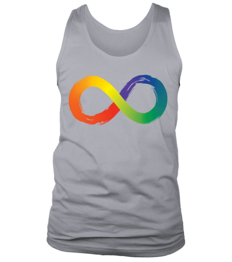 Neurodiversity Infinity Spectrum Autism Awareness Tank Top Unisex