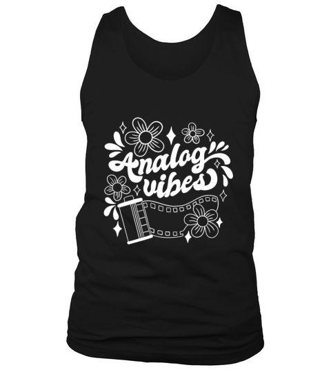 Retro Photographer Vintage Analog Vibes Tank Top Unisex