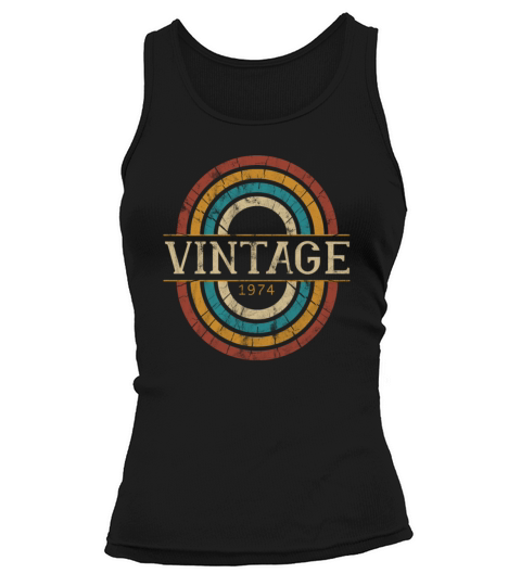 1974 birthday vintage shirt - gift idea retro Tank top Woman