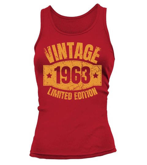 60 Years Vintage 1963 Retro 60th Birthday Tank top Woman