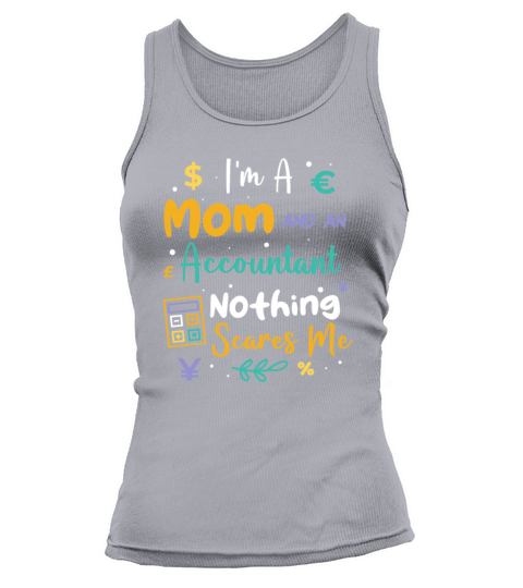 Accountant Mom CPA Accounting Tank top Woman