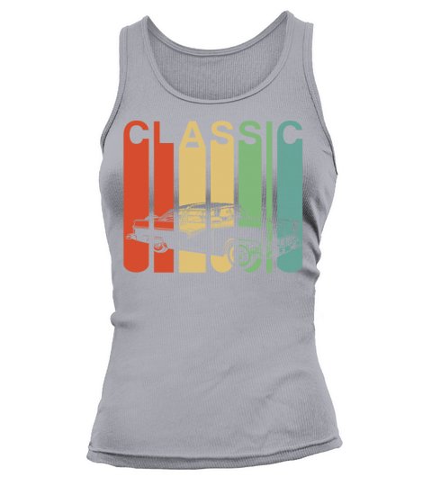Classic Car American Automobile Vintage Car Gift Tank top Woman
