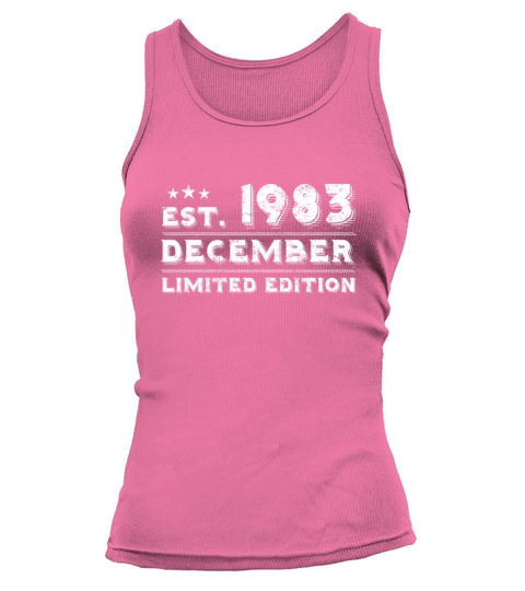 Est December 1983 - Birthday Present - Vintage Tank top Woman