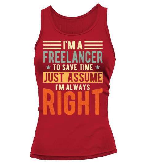 Freelancer Tank top Woman