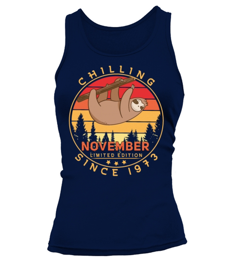 November 1973 Vintage Sloth Tank top Woman