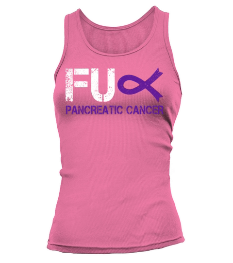 November Purple Ribbon Pancreatic Cancer Awareness Tank top Woman