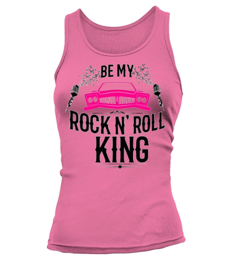 rock n roll cadillac rockabilly cool slogan gift Tank top Woman