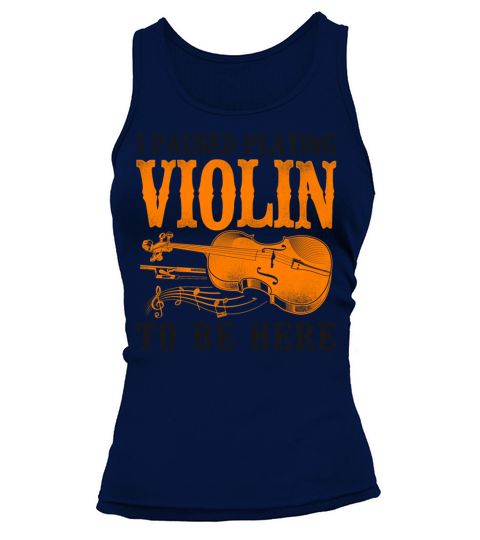 Violin Violinist Vintage I Paused Tank top Woman