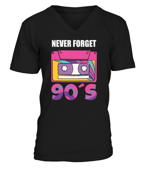 Cassette Type Vintage Cassette Retro Cassette Love V-Neck T-shirt