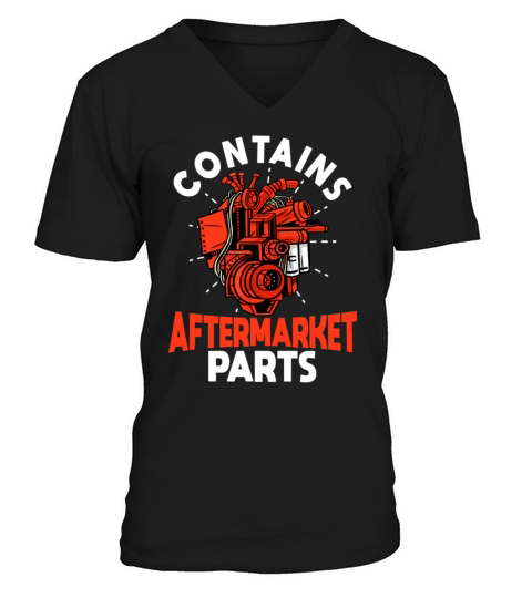 Contains Aftermarket Parts Open Heart Surgery V-Neck T-shirt
