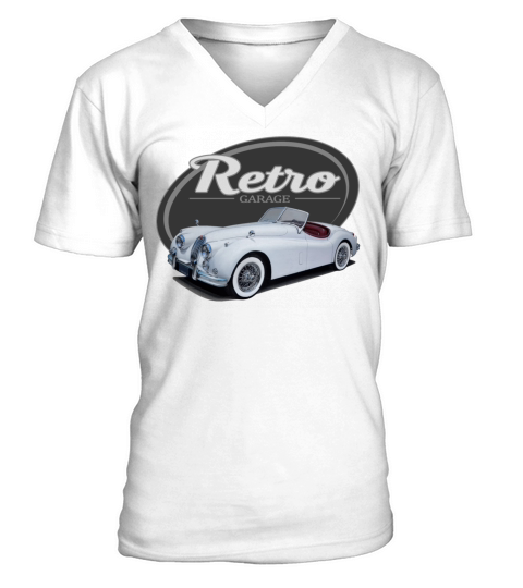 Jag Garage V-Neck T-shirt