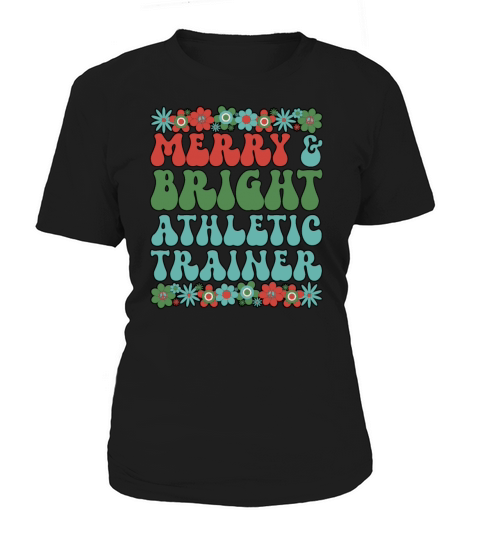 Certified Athletic Trainer Christmas AT Xmas Gifts Women's T-Shirt
