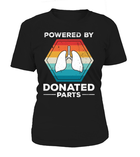 Powered Donor Lung Surviving Vintage Women's T-Shirt