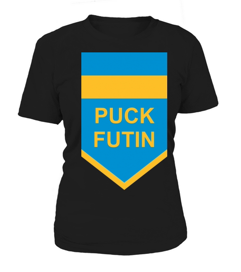 puck futin logo design Women's T-Shirt