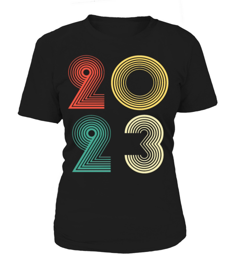 Vintage Retro 2023 Happy new year 2023 Women's T-Shirt