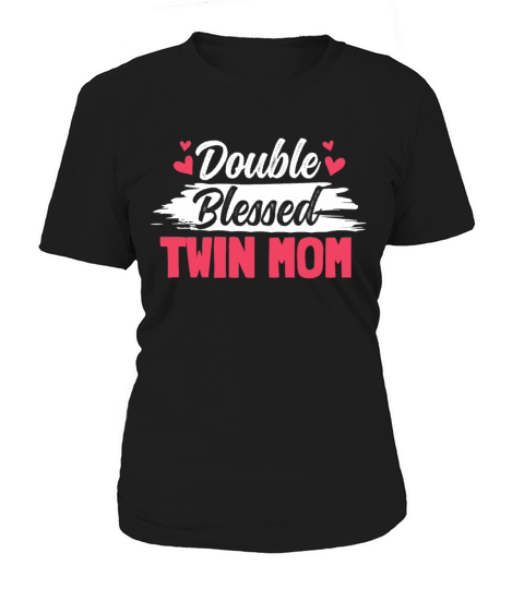 Womens Twin Mama Twin Mom to Be Pregnancy Women's T-Shirt