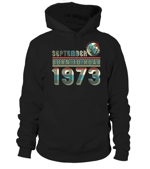 Lion In September 1973 Vintage Hoodie Unisex