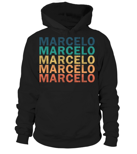 Marcelo Name T Shirt - Marcelo Vintage Retro Name Hoodie Unisex