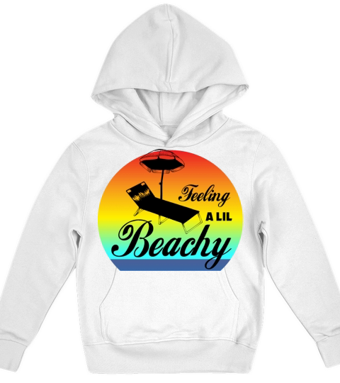 Feeling A LiL Salty with Summer Clothes Kids Hoodie