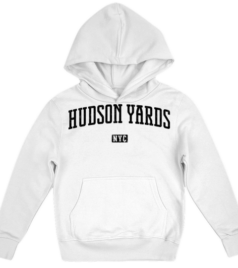 Hudson Yards New York City Vintage Kids Hoodie