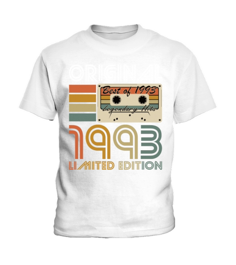 30th birthday vintage 1993 original 1993 Kids T-Shirt