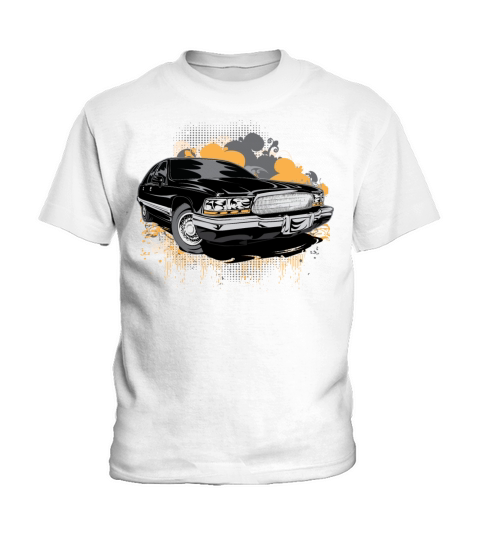 Cadillac Black Alt Kids T-Shirt