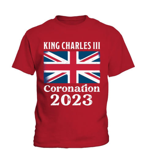 Coronation 2023 King Charles III Kids T-Shirt