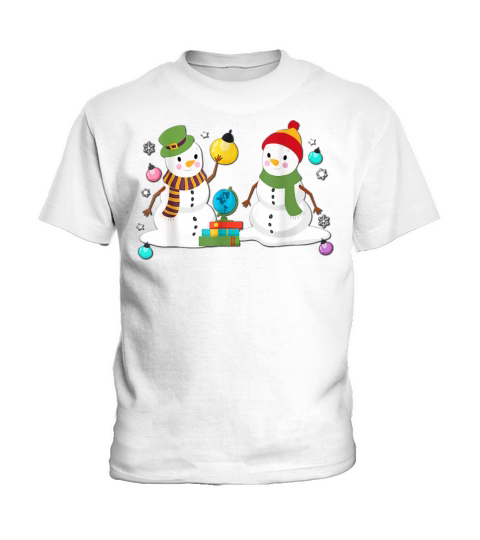 Librarian Theres Snow Place Like The Library gift Kids T-Shirt