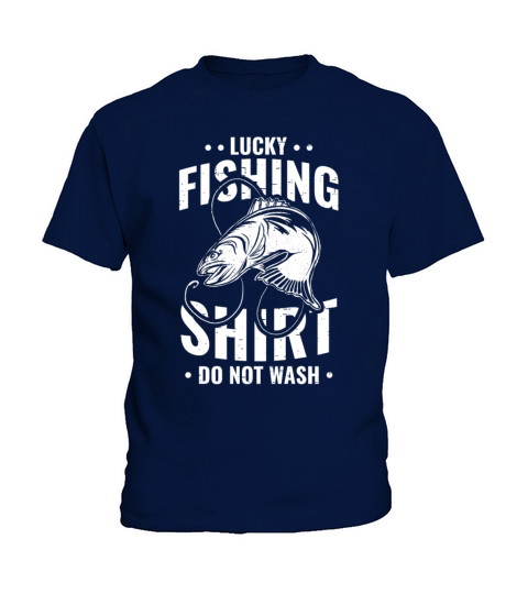 Lucky Fishing Shirt for Fish Hunter and Fisherman Kids T-Shirt