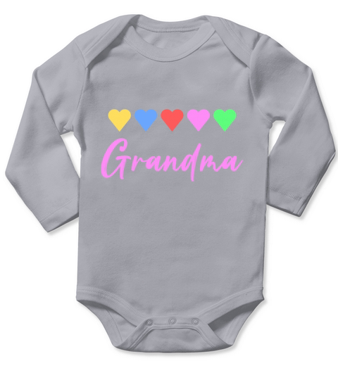 Grandma Long Sleeve Baby One-Piece