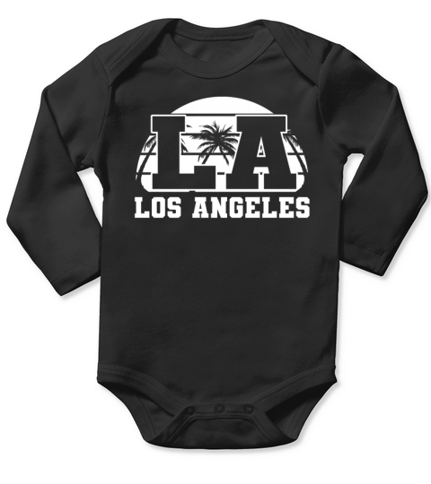 Los Angeles LA California Gift Long Sleeve Baby One-Piece
