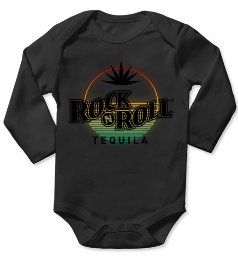 Rock N Roll Tequila Third Collection Long Sleeve Baby One-Piece
