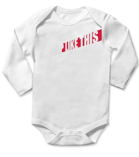 woke up like this Long Sleeve Baby One-Piece