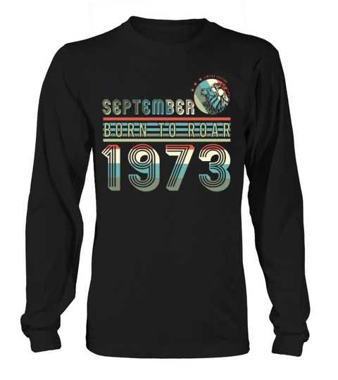 Lion In September 1973 Vintage Long sleeved Unisex