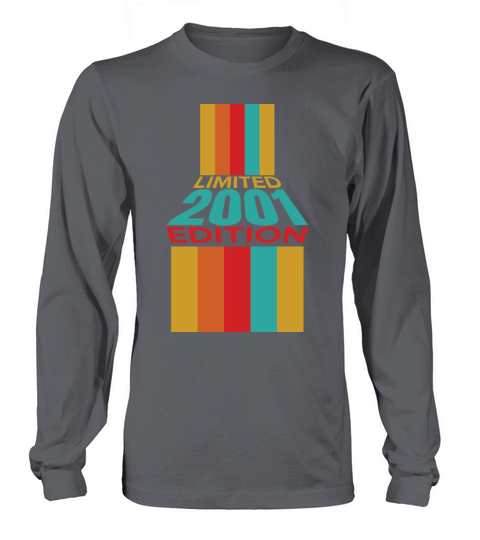 Retro Vintage Limited Edition 2001 Long sleeved Unisex