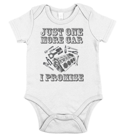Just One More Car Part I Promise Short Sleeve Baby One-Piece