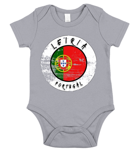Leiria Portugal Vintage Short Sleeve Baby One-Piece