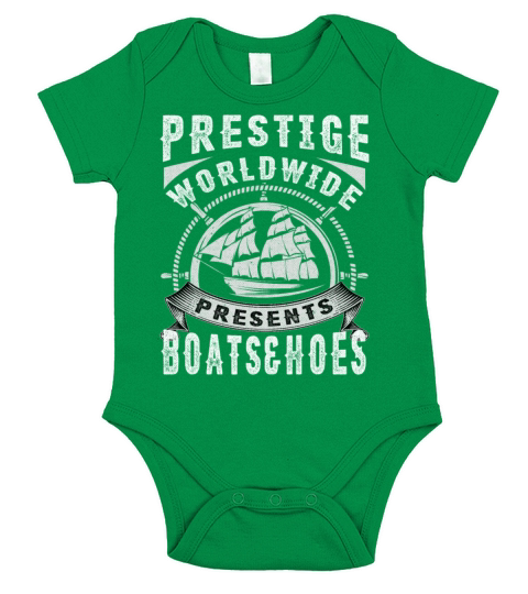 prestige worldwide presents boats and hoes Short Sleeve Baby One-Piece